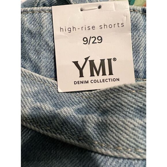 Jeans Belted Shorts by YMI - Picture 5 of 6